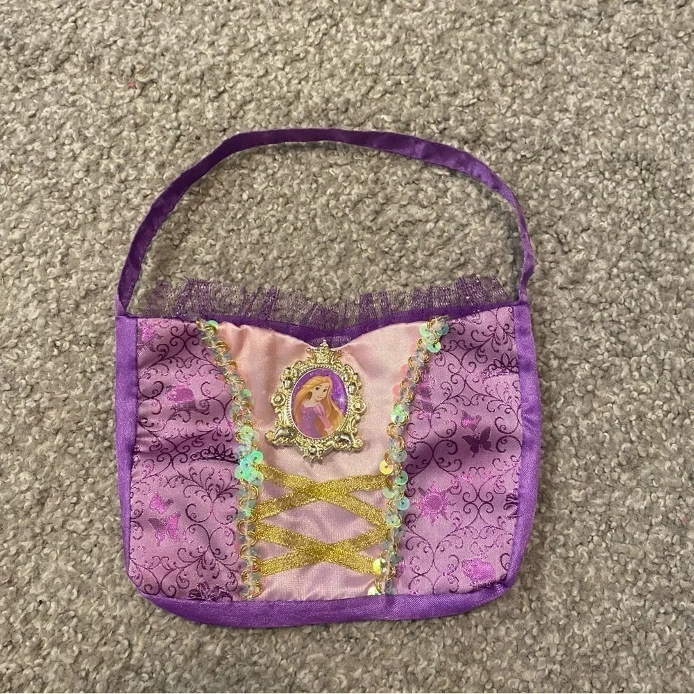 Disney Rapunzel Purse Dress Up Princess Purple